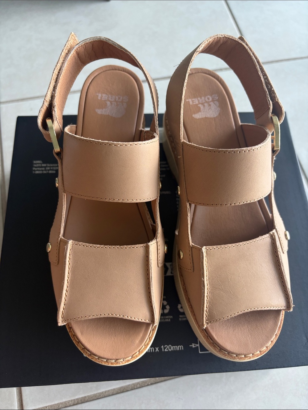 Sorel Joanie IV sandal wedge New size 8